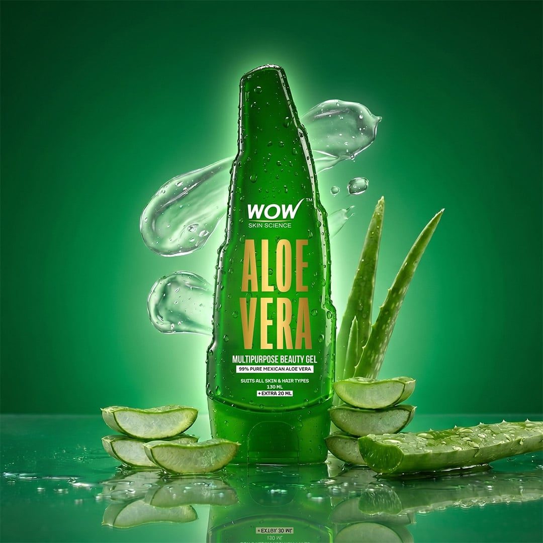 WOW Aloe Vera Gel Front